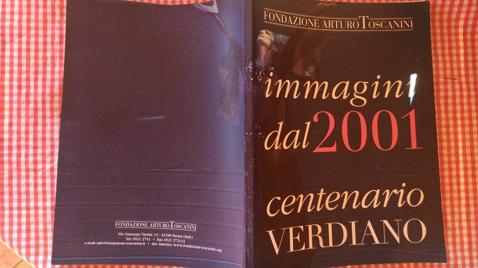 Immagini dal 2001 Centenario Verdiano - copertina