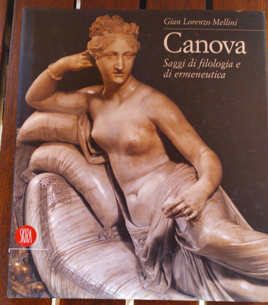 Canova. Saggi di filologia e di ermeneutica - copertina