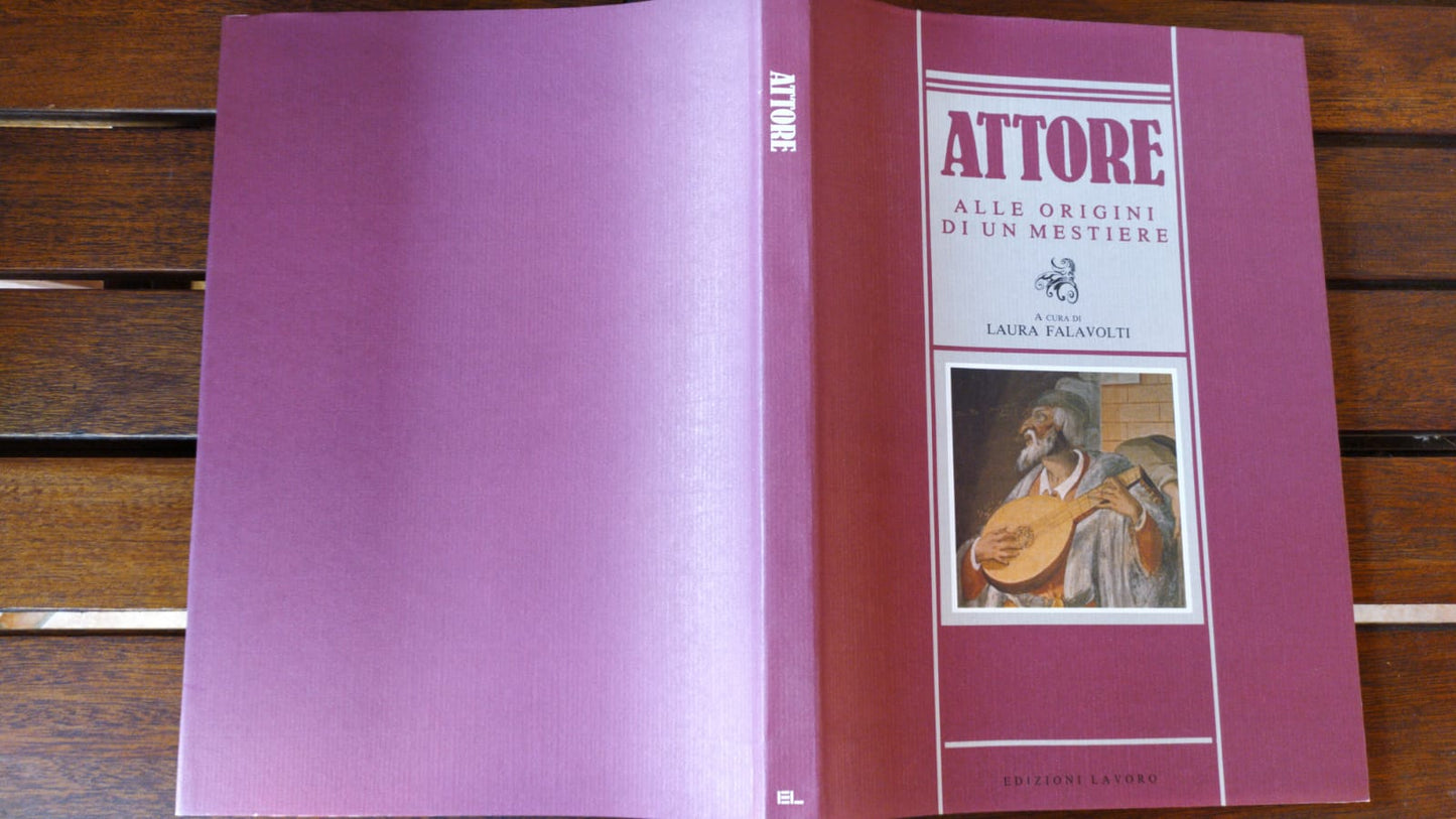 Attore.Alle origini di un mestiere - copertina