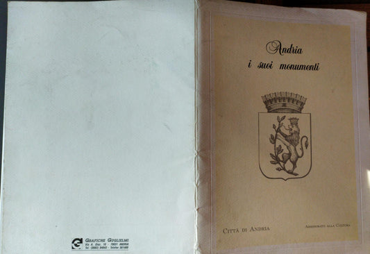 Andria e i suoi monumenti - copertina