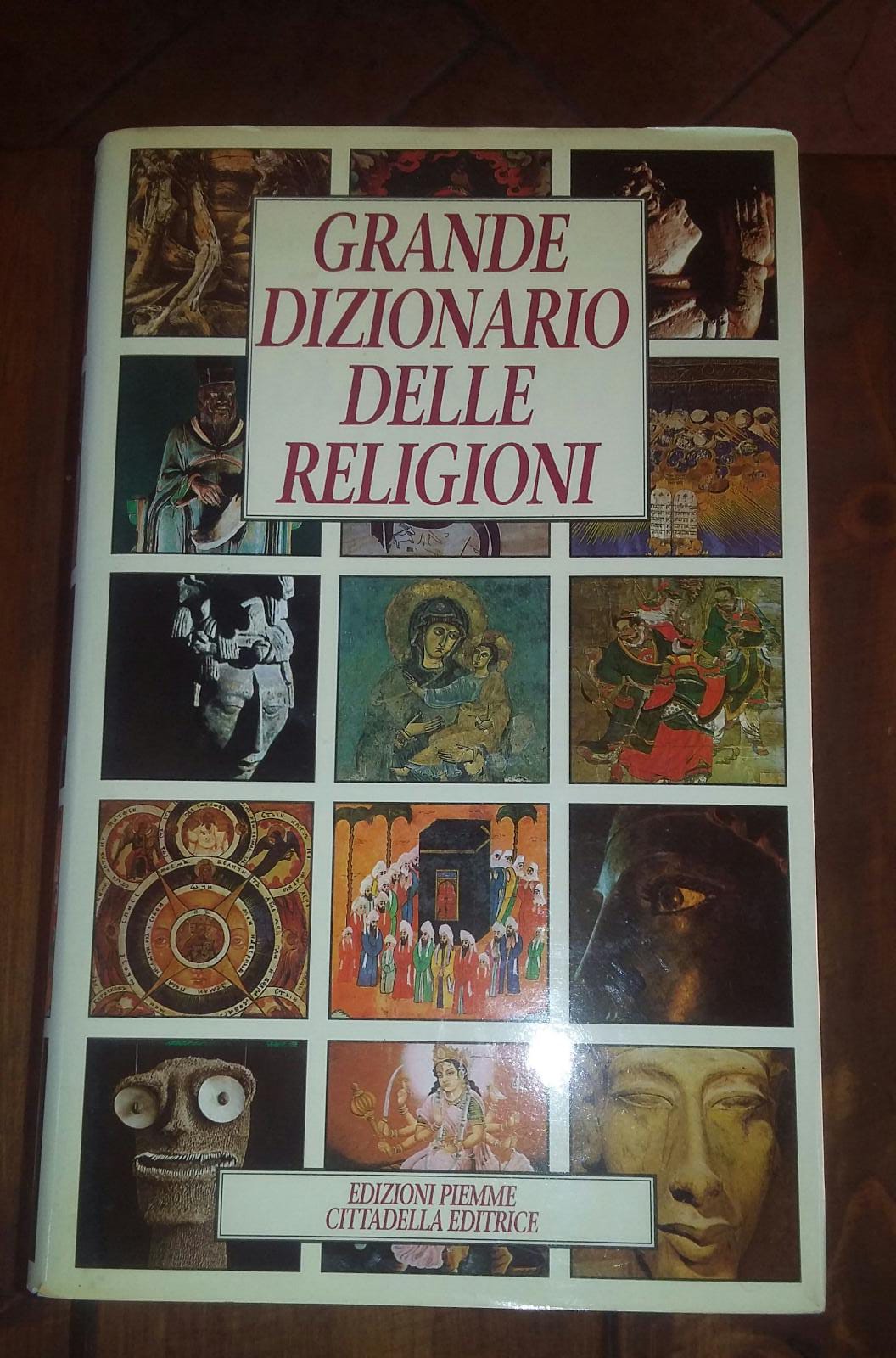 Grande dizionario delle religioni - copertina
