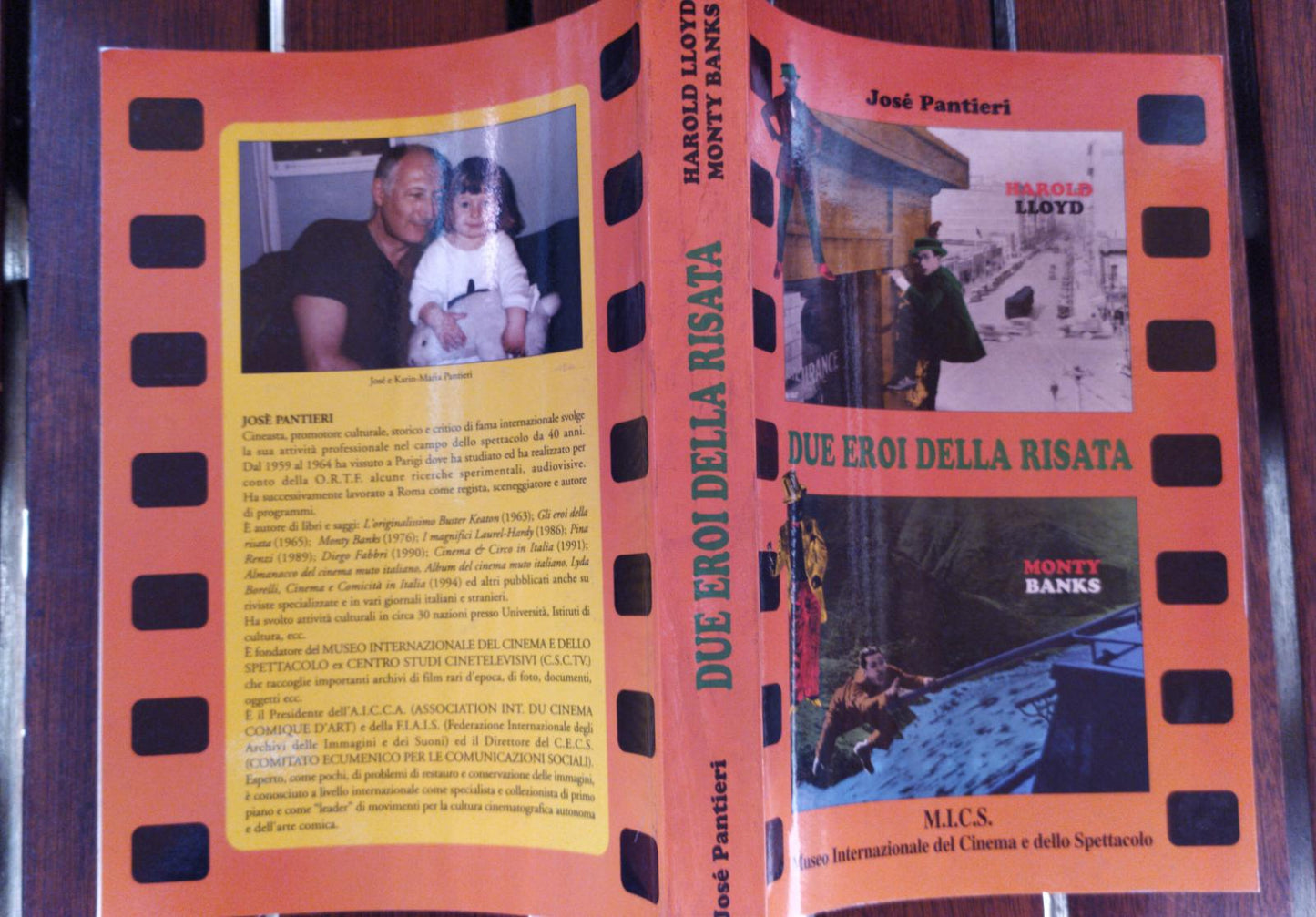 Due eroi della risata: Harold Lloyd e Monty Banks - copertina