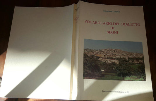 Vocabolario del dialetto di Segni - copertina