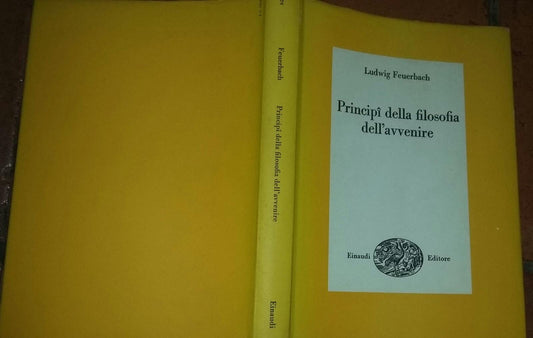 Principi della filosofia dell'avvenire - copertina