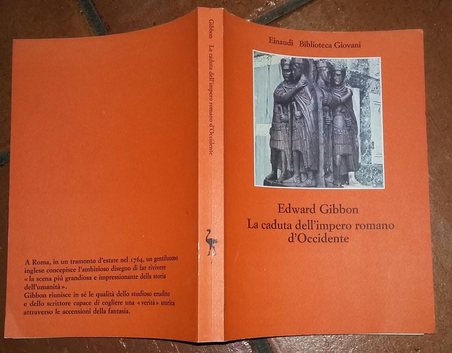La caduta dell'impero romano d'Occidente - copertina