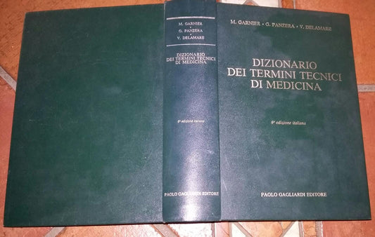 Dizionario dei termici tecnici di medicina - copertina
