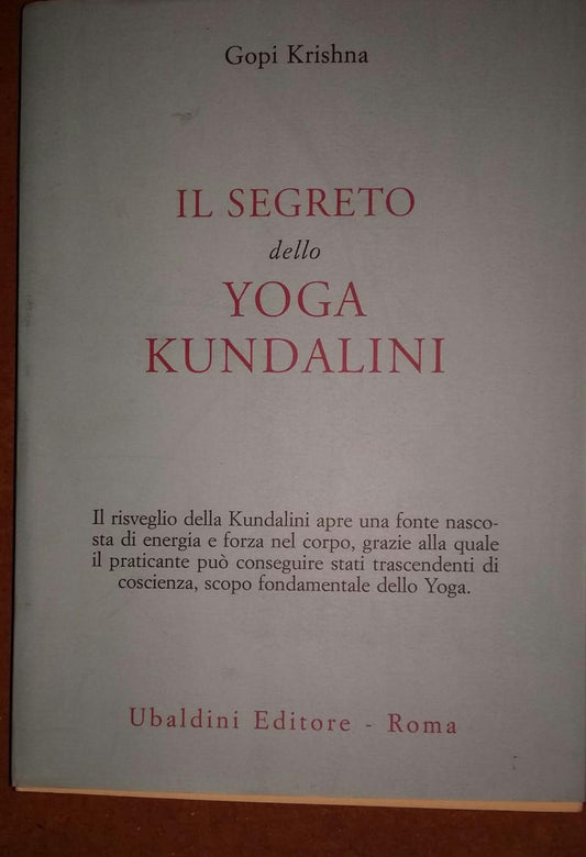 Il segreto dello yoga kundalini - copertina