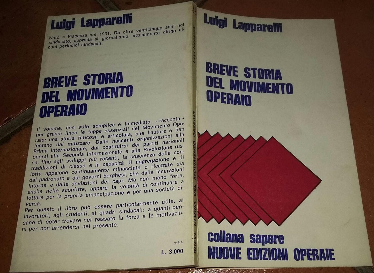 Breve storia del movimento operaio - copertina