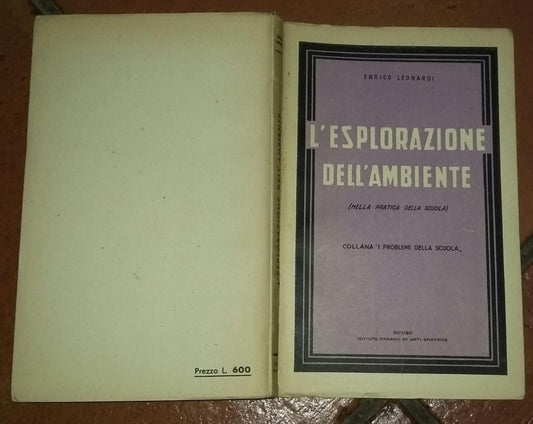 L'esplorazione dell'ambiente - copertina