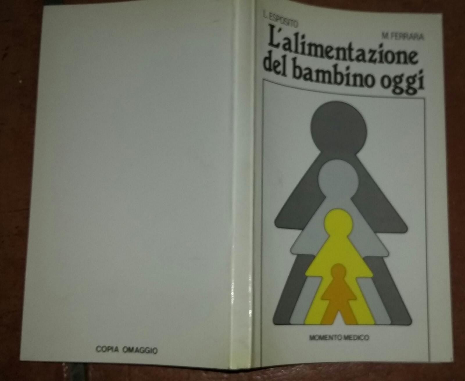 L'alimentazione del bambino oggi - copertina