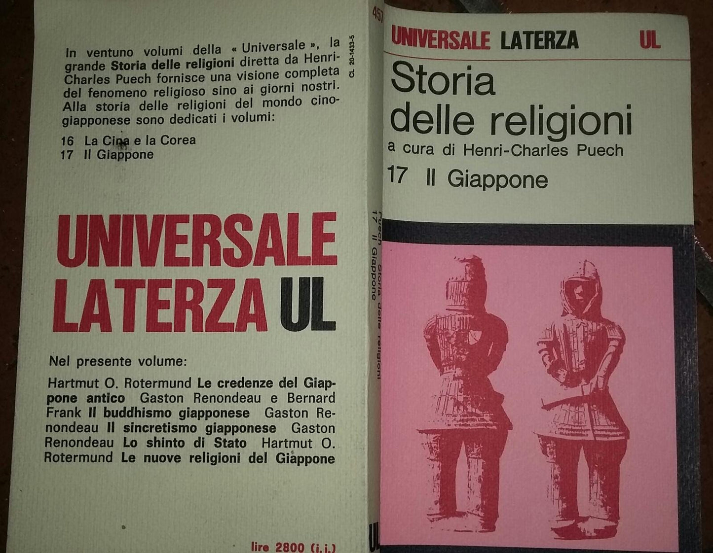Storia delle religioni il Giappone Vol.17 - copertina