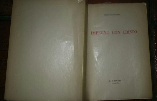 Impegno con Cristo - copertina