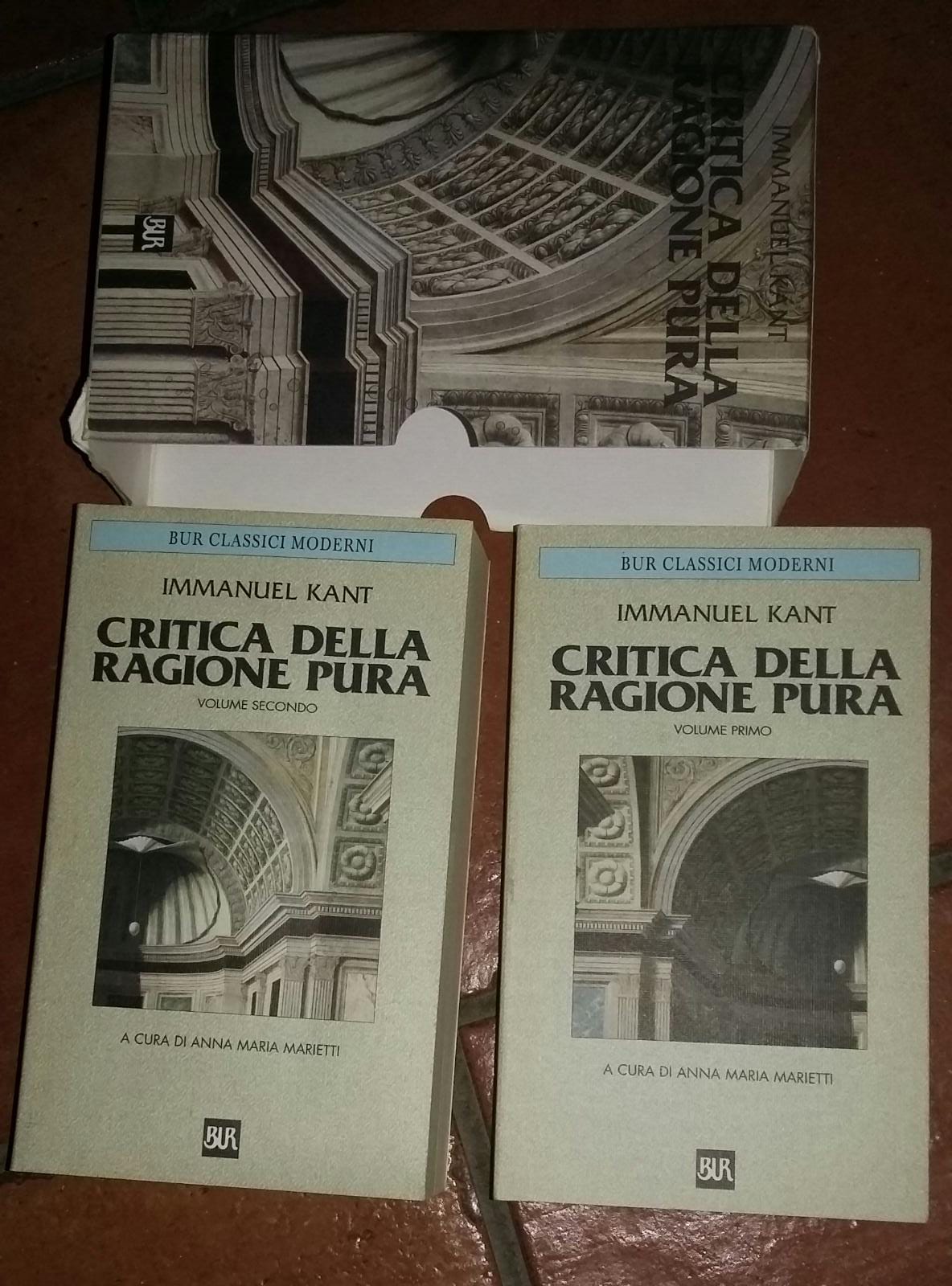 Critica della ragion pura - copertina