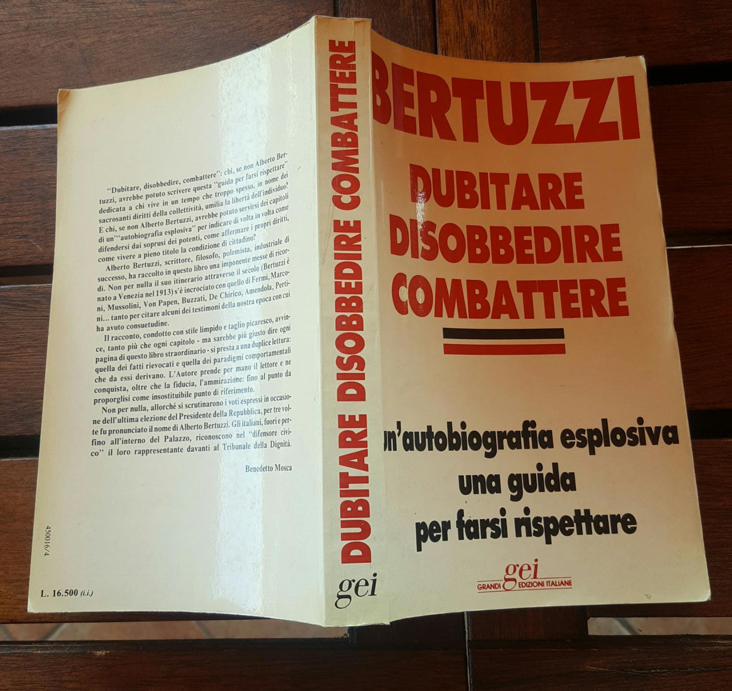 Dubitare disobbedire combattere - copertina