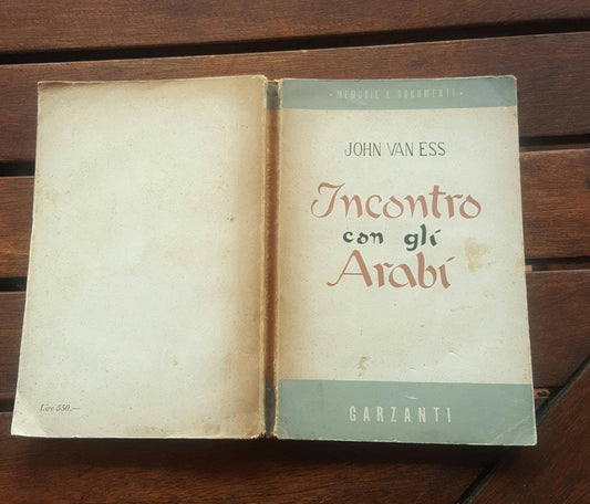 Incontro con gli arabi - copertina