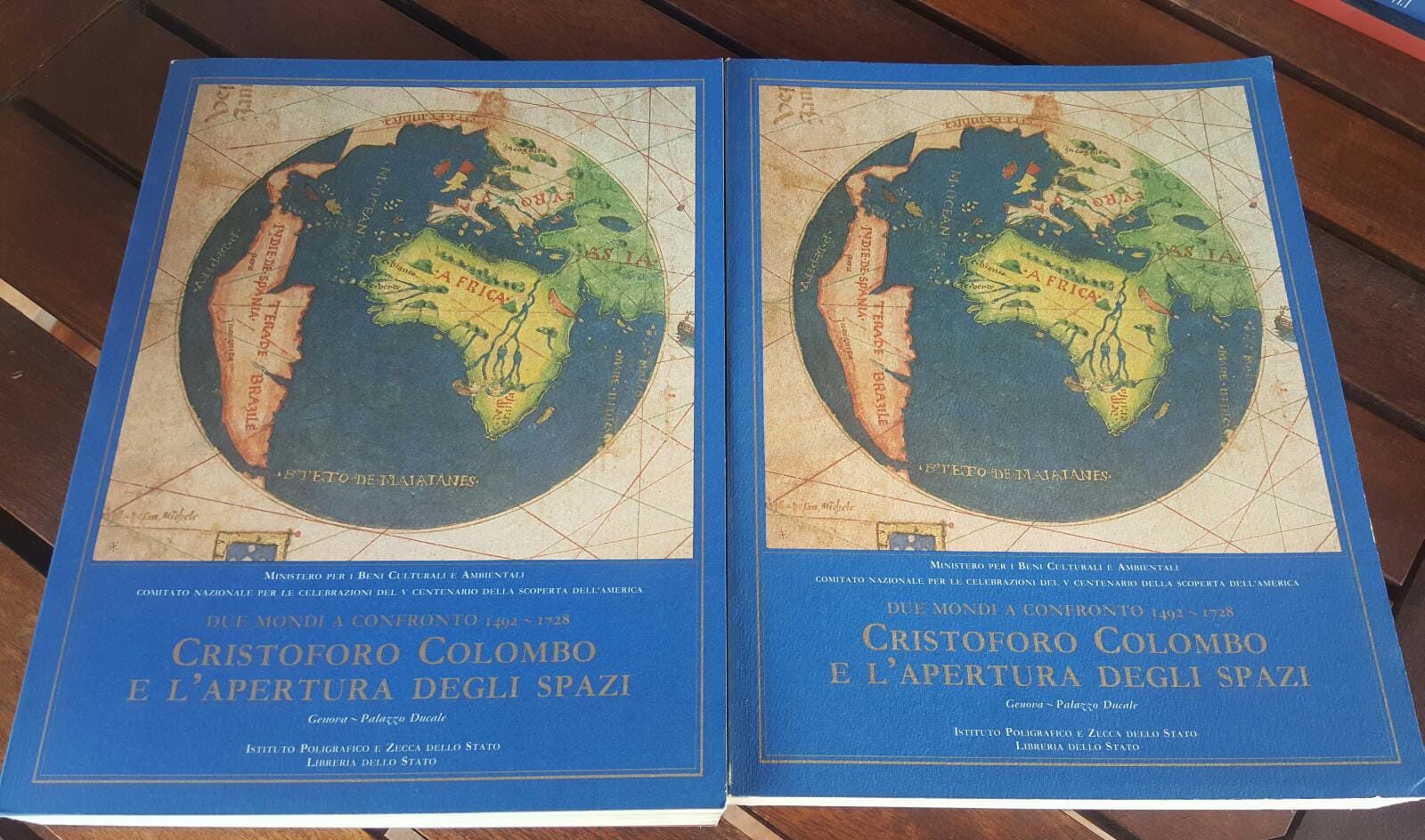 Cristoforo Colombo e l'apertura degli spazi. Due mondi a confronto: 1492-1728. Vol.I-II - copertina