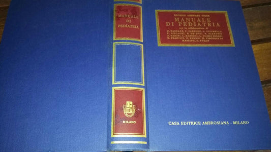 Manuale di pediatria - copertina