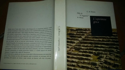 L'esperienza greca.Traduzione di Vittorio Cosentino. - copertina