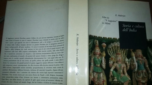 Storia e cultura dell'India.Traduzione di Antonio Cettuzzi - copertina
