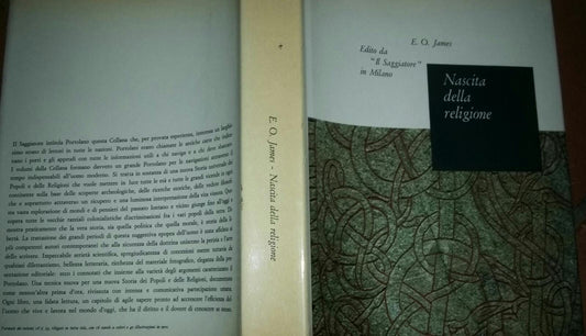 Nascita della religione.Traduzione di Roberto Bosi - copertina