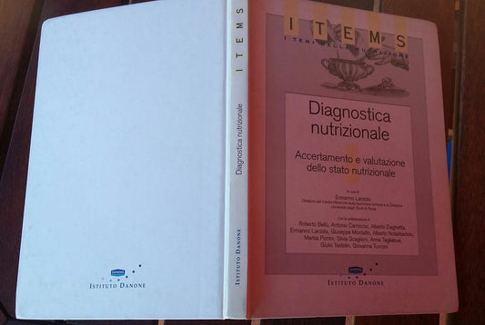 Diagnostica nutrizionale.Accertamento e valutazione dello stato nutrizionale - copertina