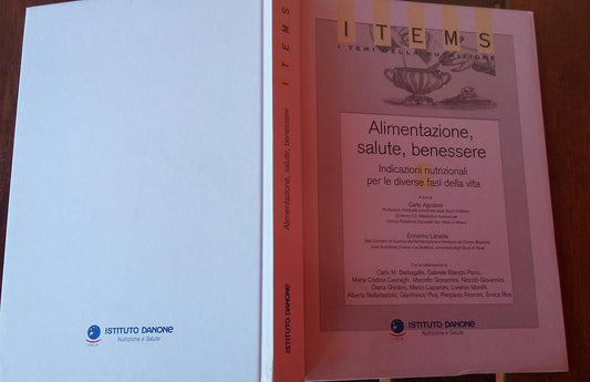 Alimentazione salute,benessere.Indicazioni nutrizionali per le diverse fasi della vita - copertina