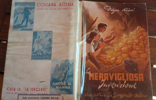 Una  meravigliosa invenzione.Romanzo - copertina