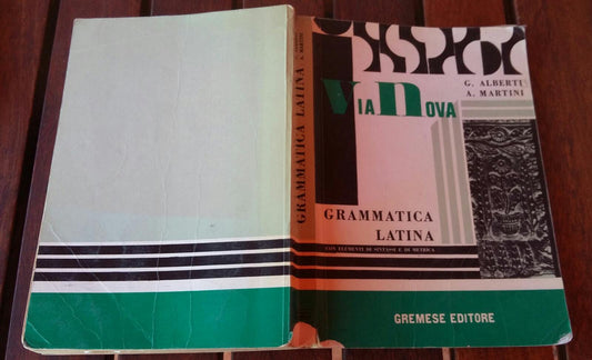 Via Nova Grammatica latina con elementi di sintassi e di metrica - copertina