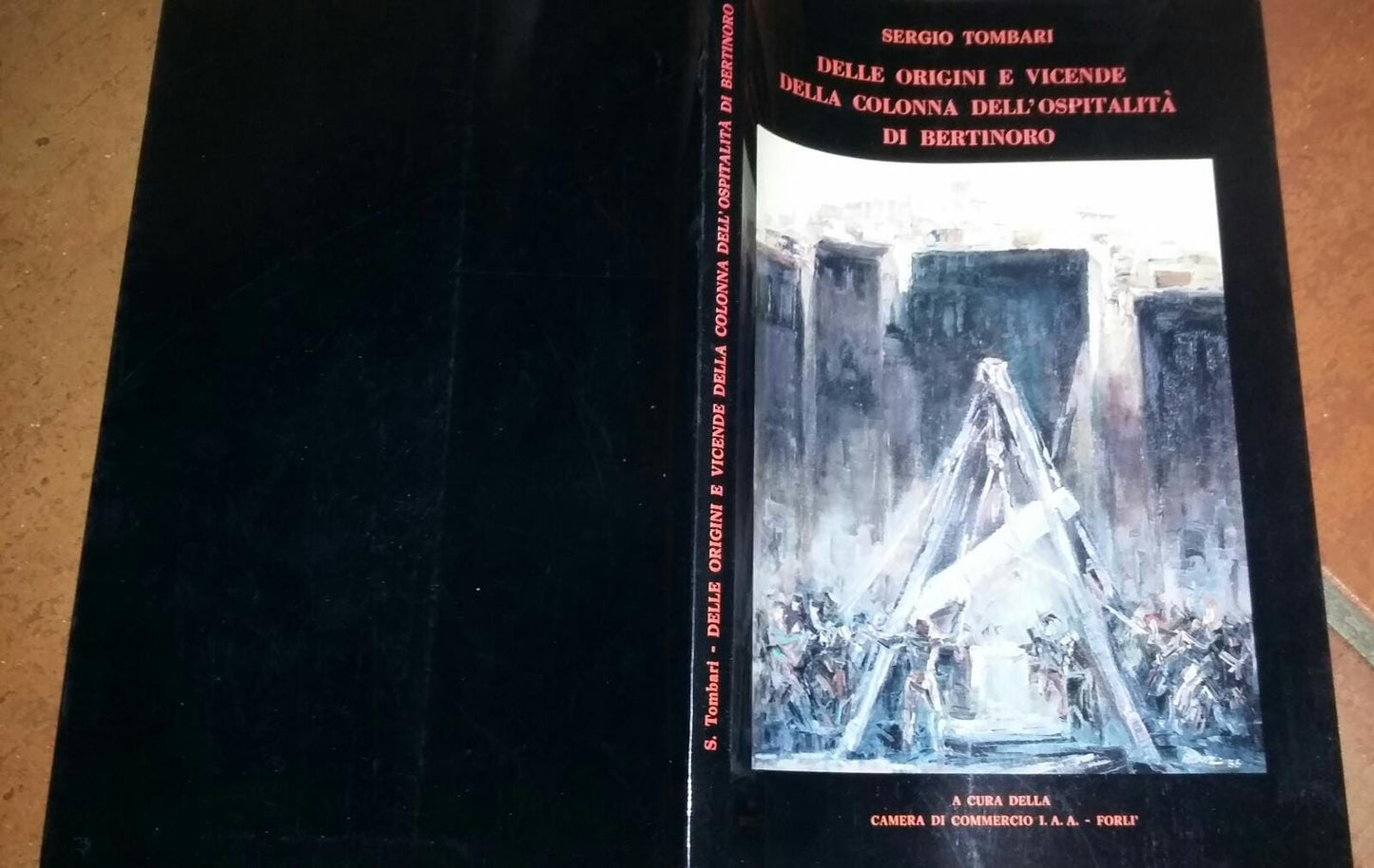 Delle origini e vicende della colonna dell'ospitalita' di Bertinoro - copertina