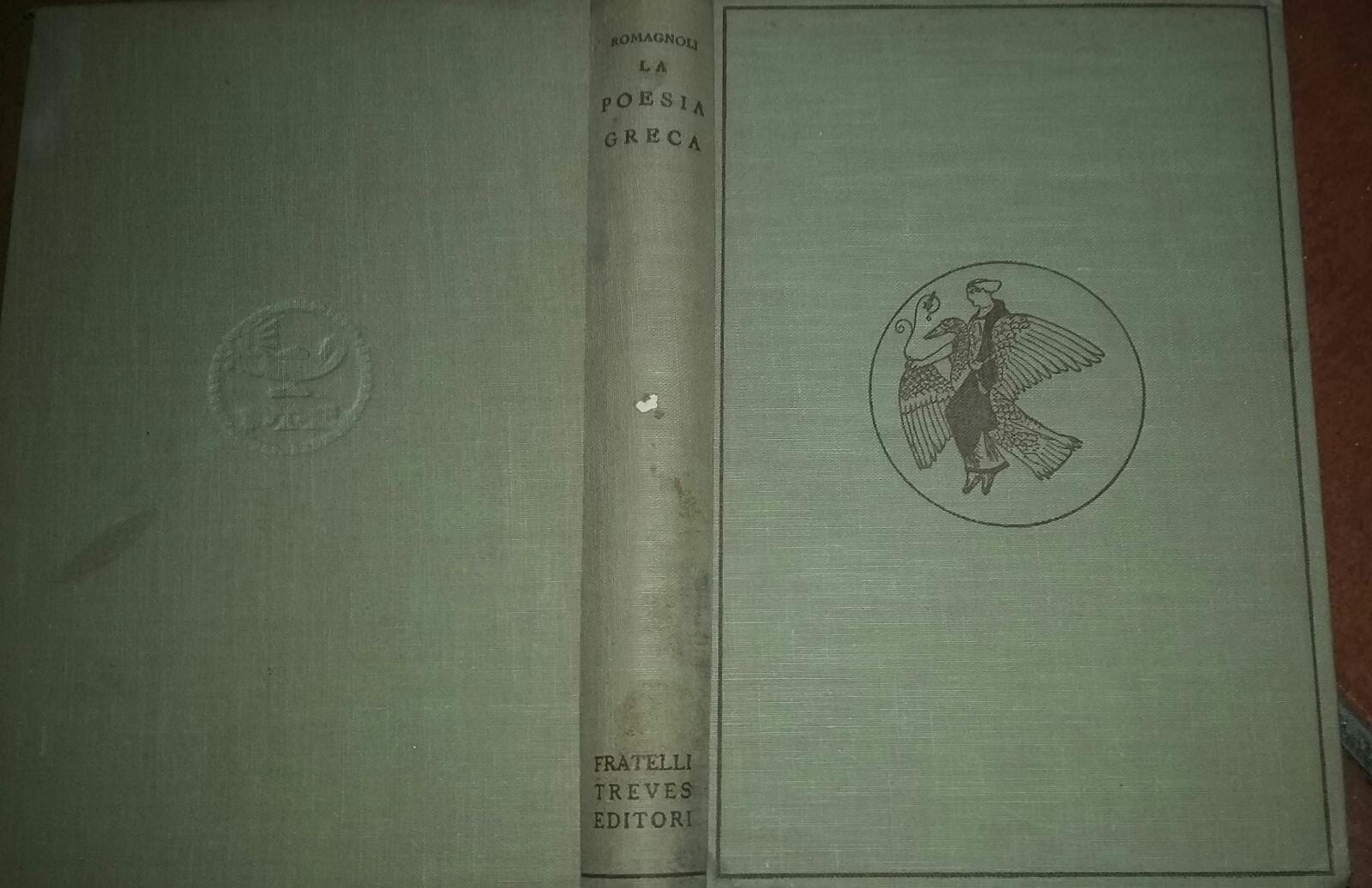 Il libro della poesia greca - copertina