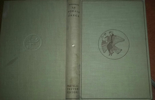 Il libro della poesia greca - copertina