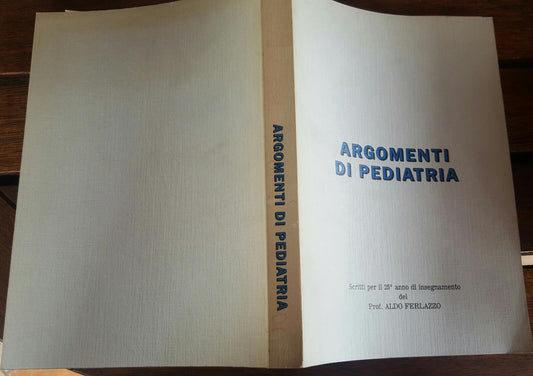 Argomenti di pediatria - copertina