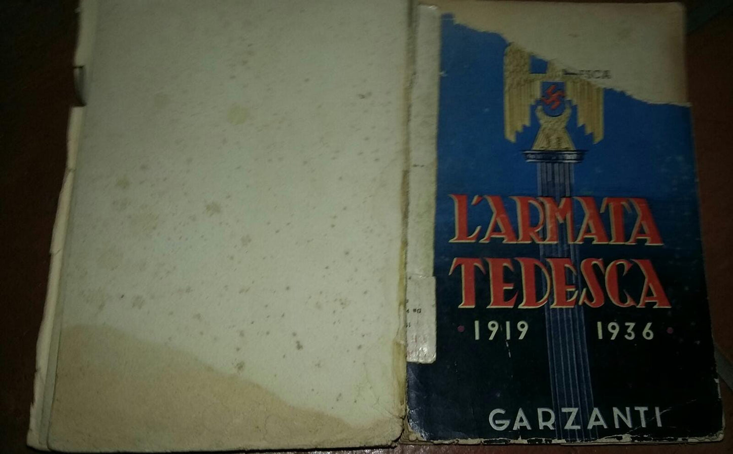 L'armata tedesca 1919 1936 Volume Primo - copertina