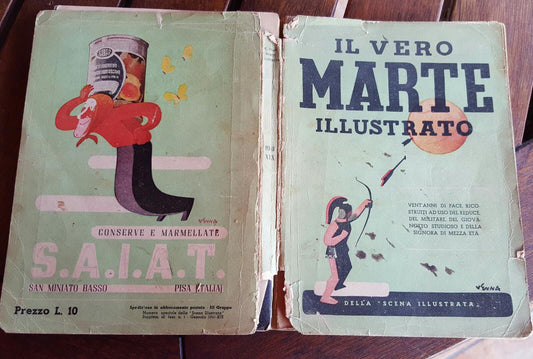 Il vero Marte illustrato - copertina