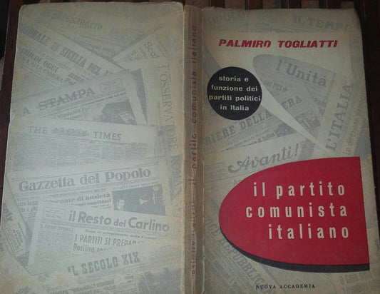 Il partito comunista italiano - copertina