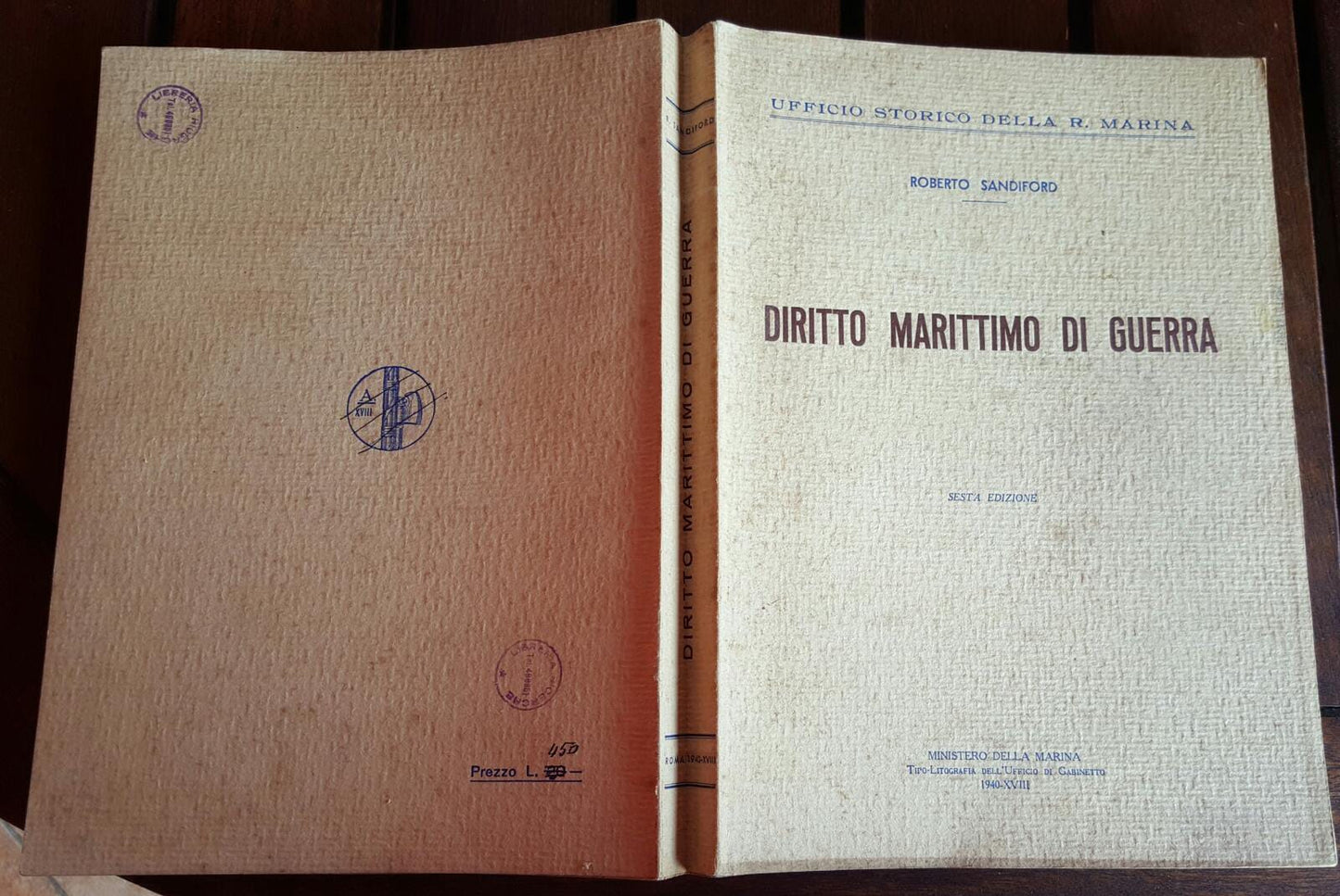 Diritto marittimo di guerra. Sesta edizione - copertina