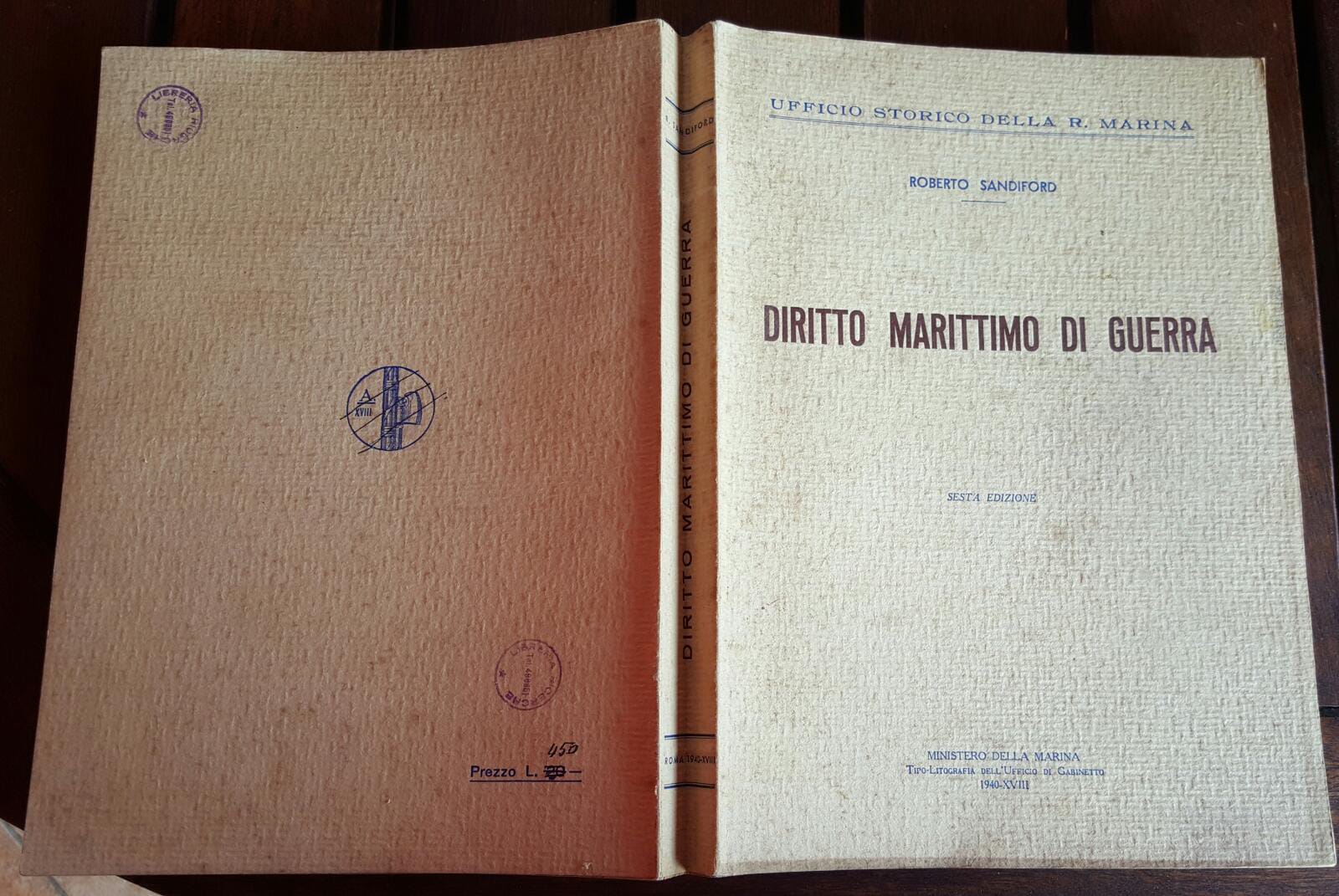 Diritto marittimo di guerra. Sesta edizione - copertina