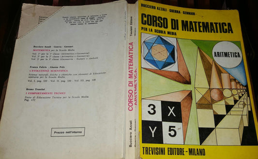 Corso di matematica per la scuola media - copertina