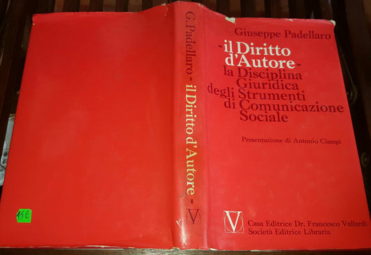 Il Diritto d'Autore. La disciplina Giuridica degli Strumenti di Comunicazione Sociale - copertina