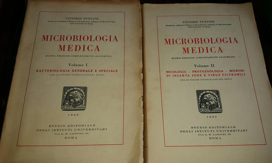 Microbiologia medica Volume I e II - copertina