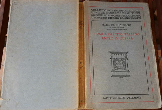 Come l'esercito italiano entro' in guerra - copertina