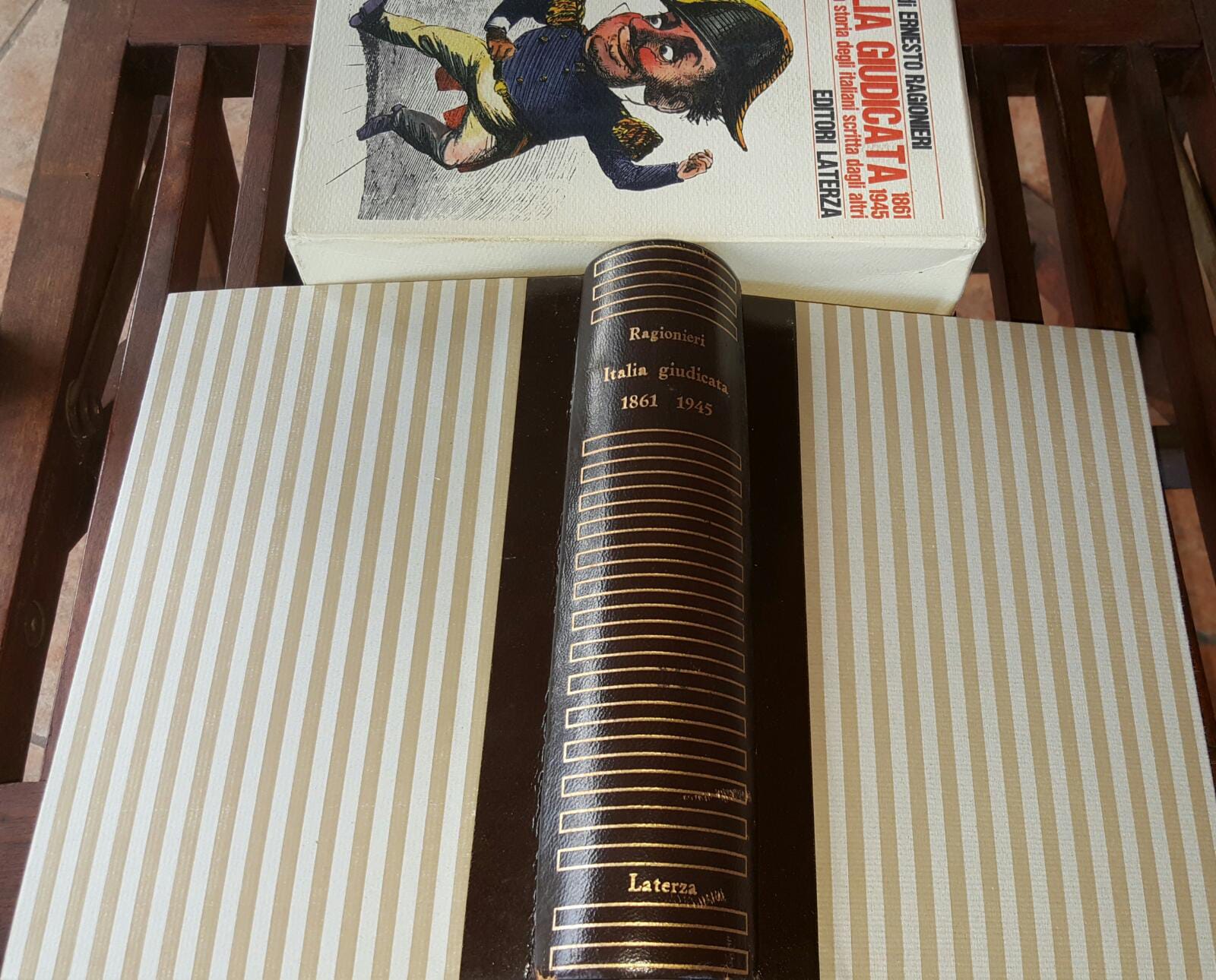 Italia Giudicata 1861-1945 ovvero la storia degli italiani scritta dagli altri - copertina