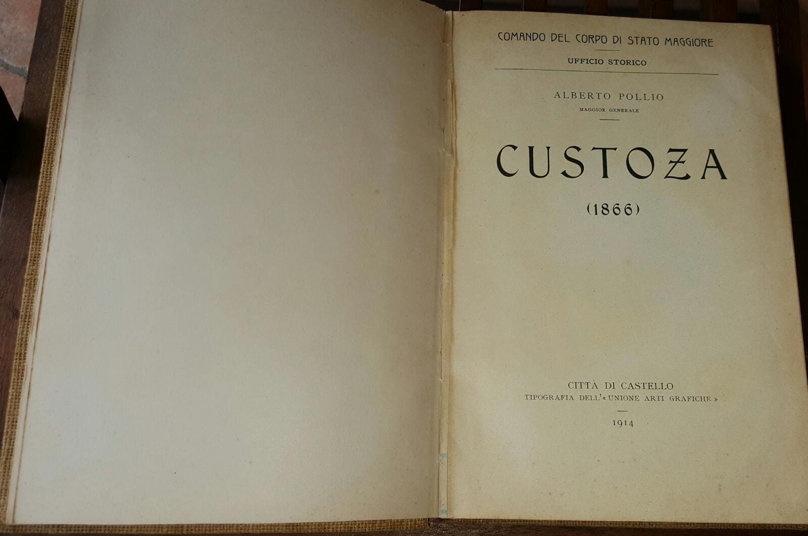 Custoza (1866) - copertina