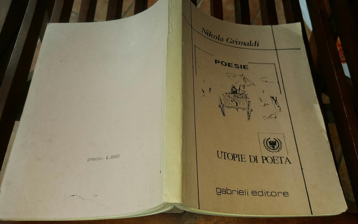 Poesie "Utopie di poeta" - copertina