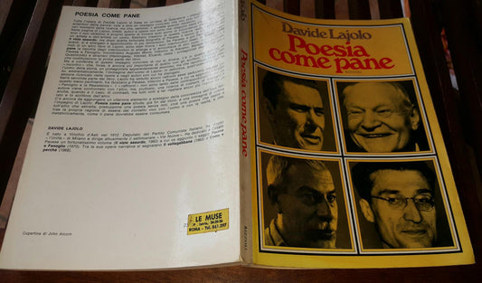 Poesia come pane - copertina