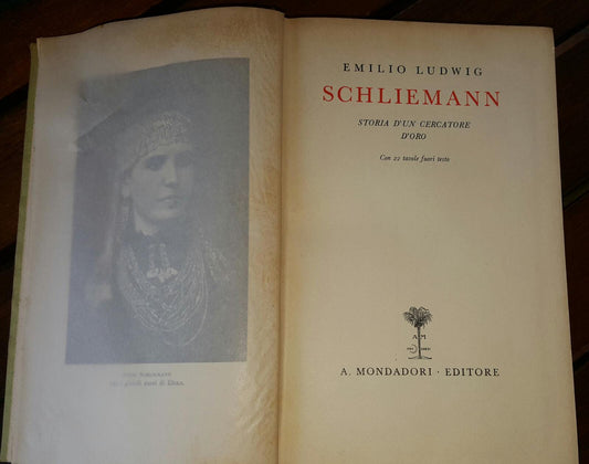 Schliemann. Storia d'un cercatore d'oro - copertina