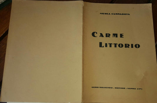 Carme Littorio - copertina