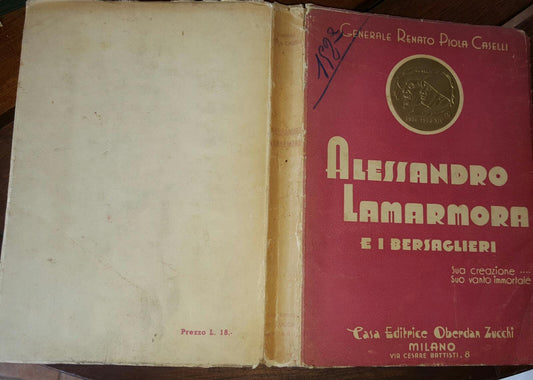 Alessandro Lamarmora e i bersaglieri - copertina