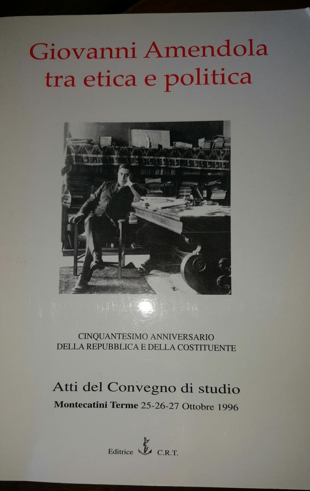 Giovanni Amendola tra etica e politica - copertina