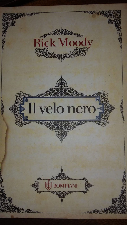 Il velo nero - copertina
